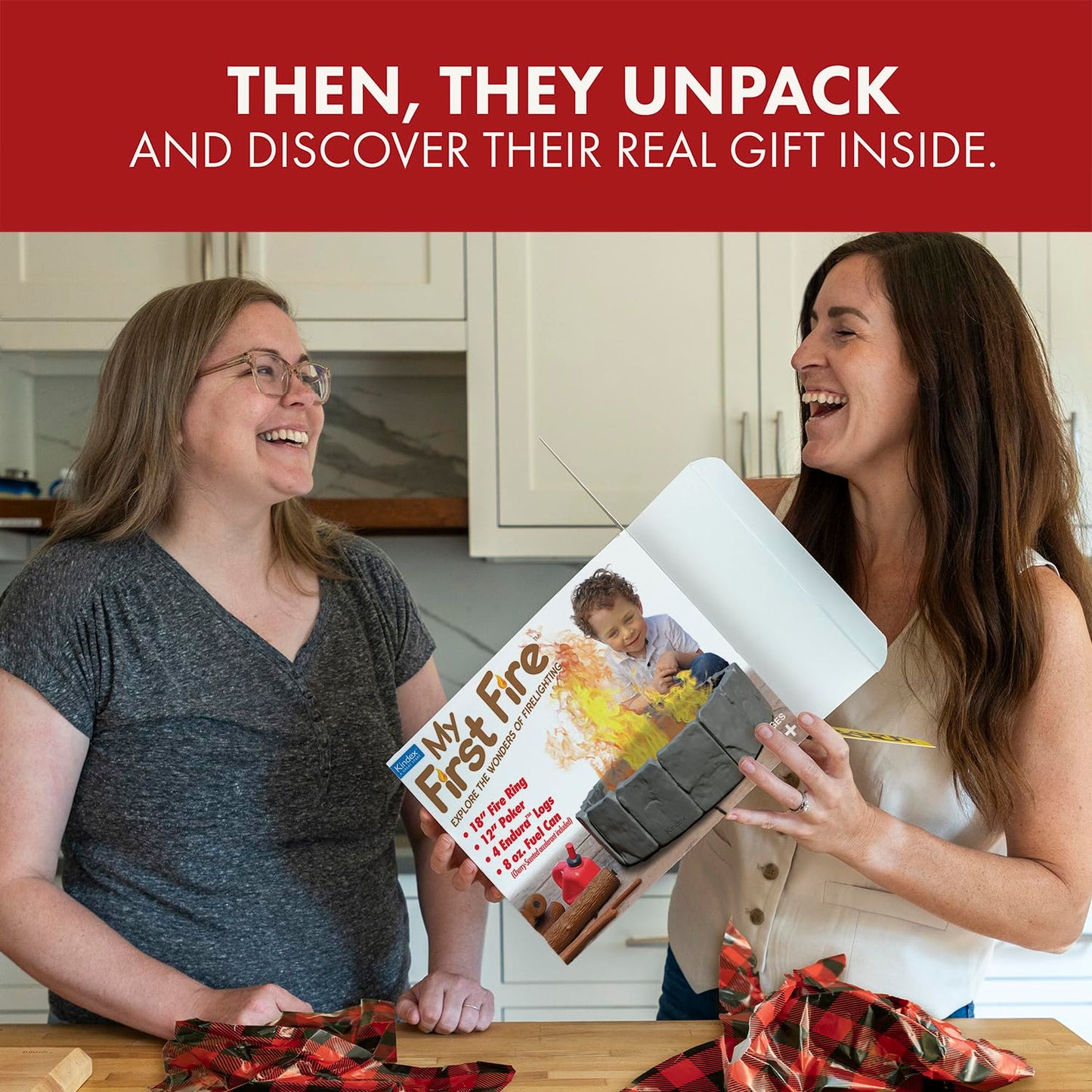 Prank-O My First Fire by Prank Pack | Hilarious Empty Gift Box for White Elephant & Gift Exchanges