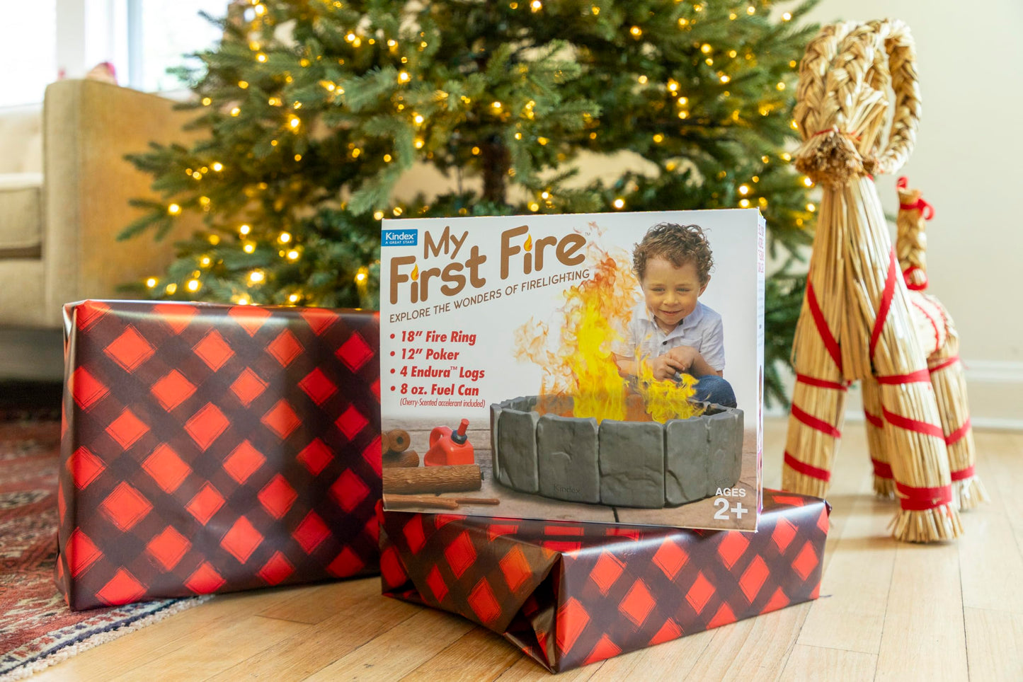 Prank-O My First Fire by Prank Pack | Hilarious Empty Gift Box for White Elephant & Gift Exchanges