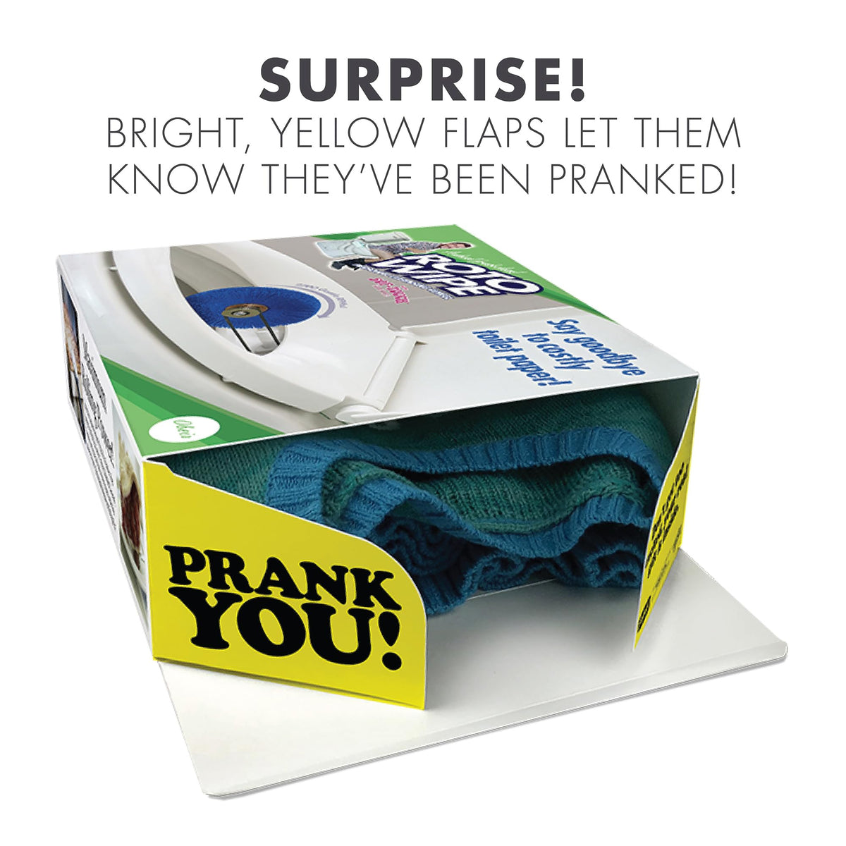 Roto Wipe by Prank Pack – Funniest Prank Gift Box for White Elephant & Christmas 2025