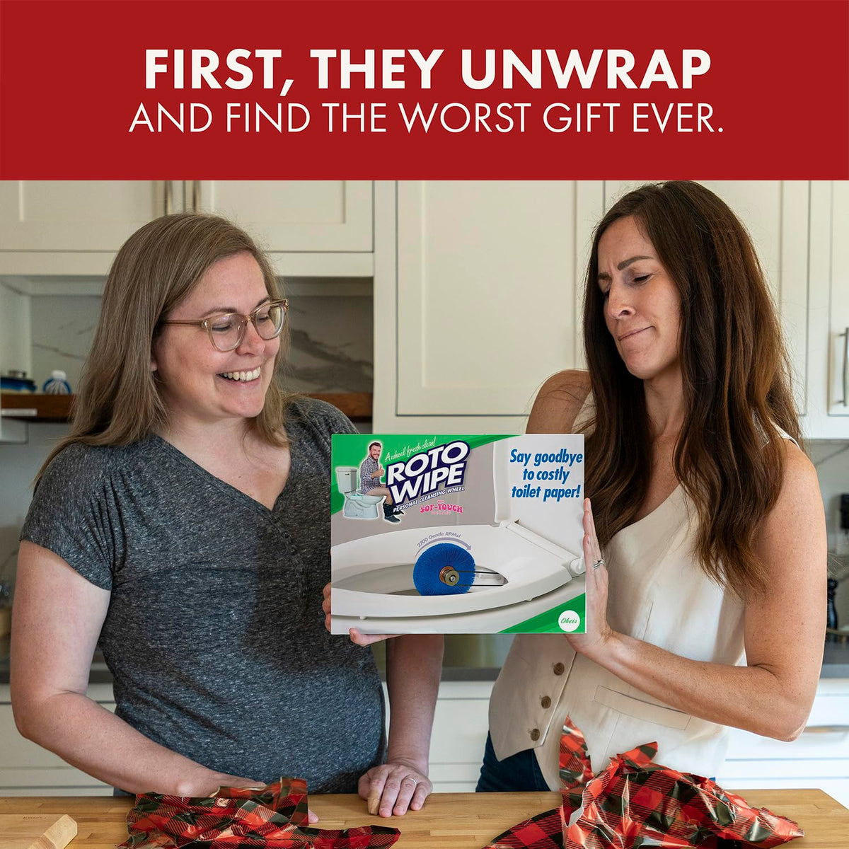 Roto Wipe by Prank Pack – Funniest Prank Gift Box for White Elephant & Christmas 2025