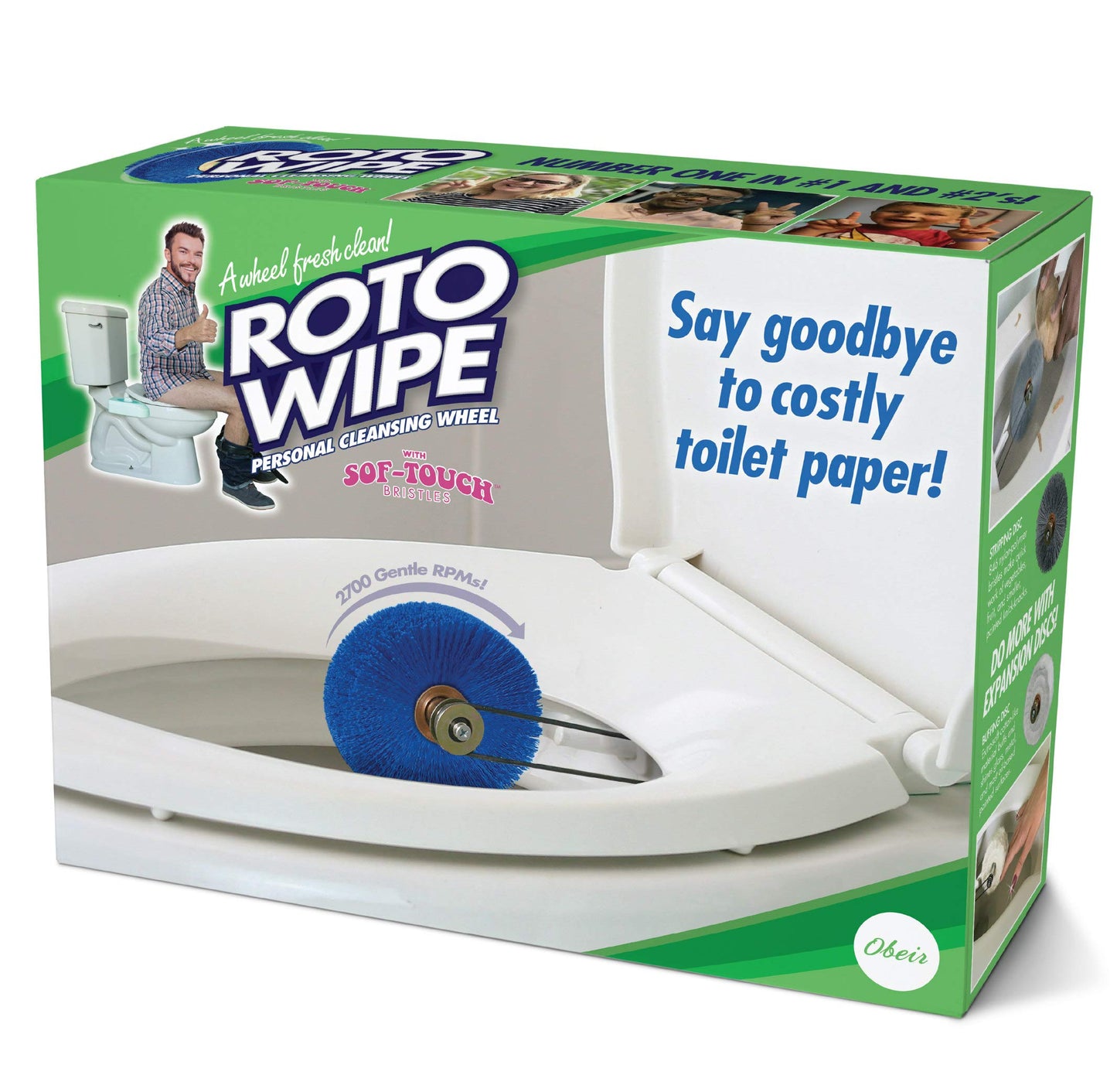 Roto Wipe by Prank Pack – Funniest Prank Gift Box for White Elephant & Christmas 2025