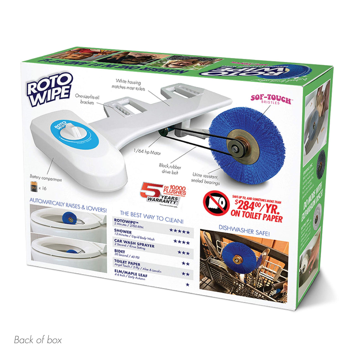 Roto Wipe by Prank Pack – Funniest Prank Gift Box for White Elephant & Christmas 2025