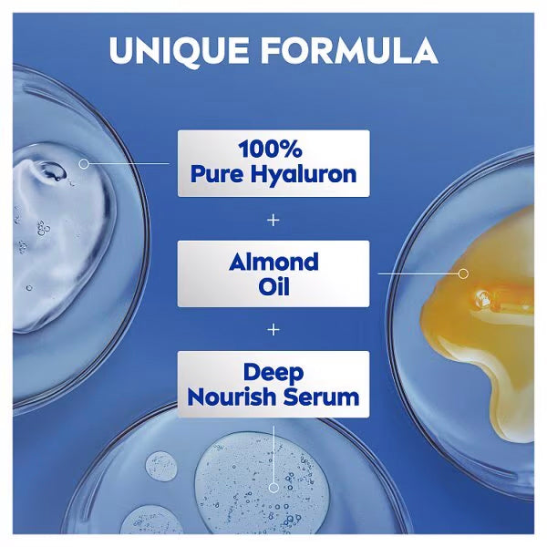 Nivea Rich Nourishing Body Lotion Deeply Hydrating & Long-Lasting Moisture for Dry to Very Dry Skin 625 ml/21.13 oz