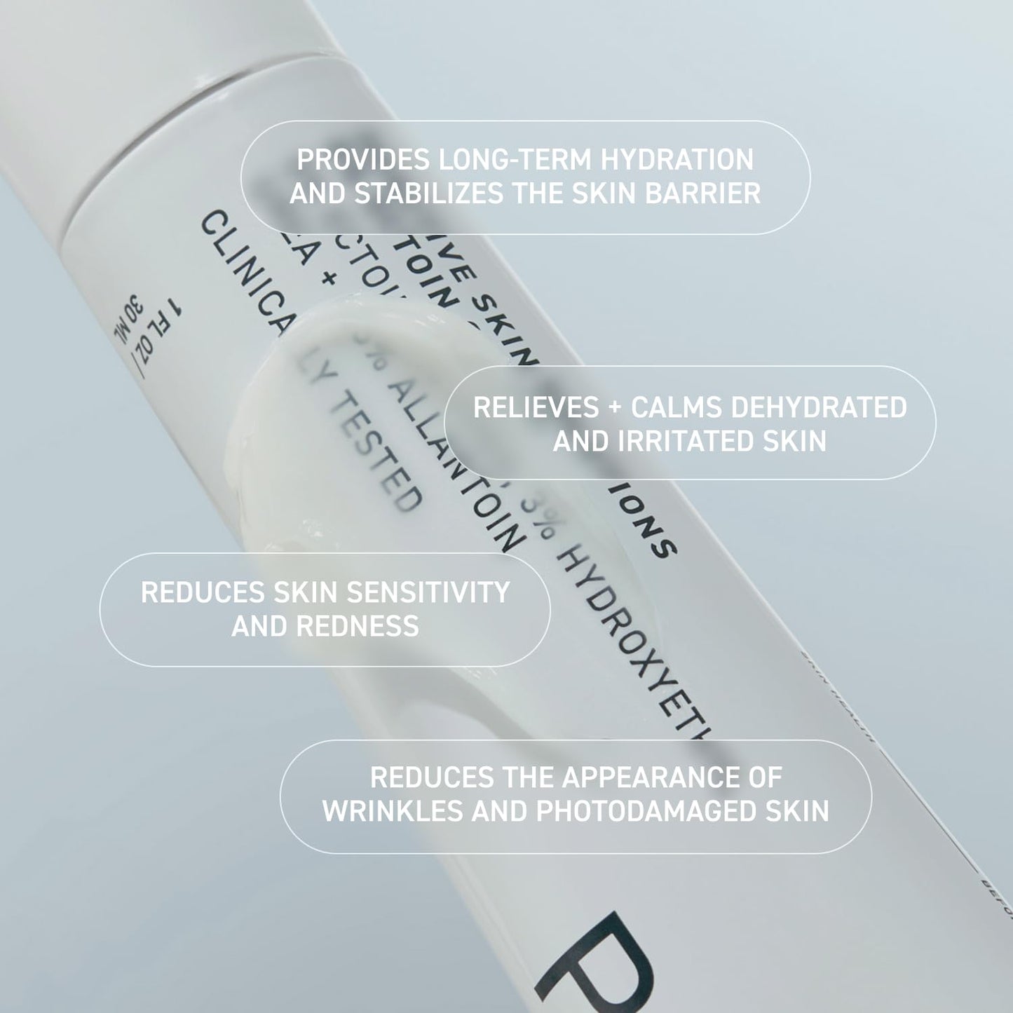 Prequel Reactive Skin Solutions – Soothing Hydrating Moisturizer for Sensitive Skin | 5% Ectoin, Urea & Allantoin