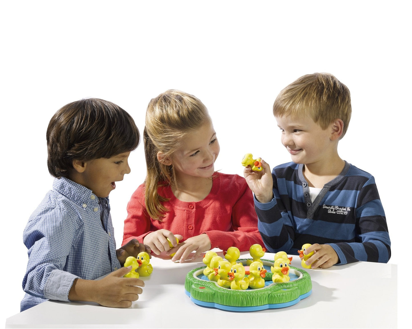 Pressman Lucky Ducks — Moving Memory & Matching Game for Kids 3+, 2-4 Players