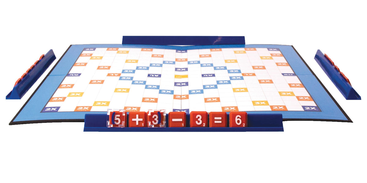 Pressman SMATH - The Crossword-Style Math Game for 2-4 Players (Ages 6+)