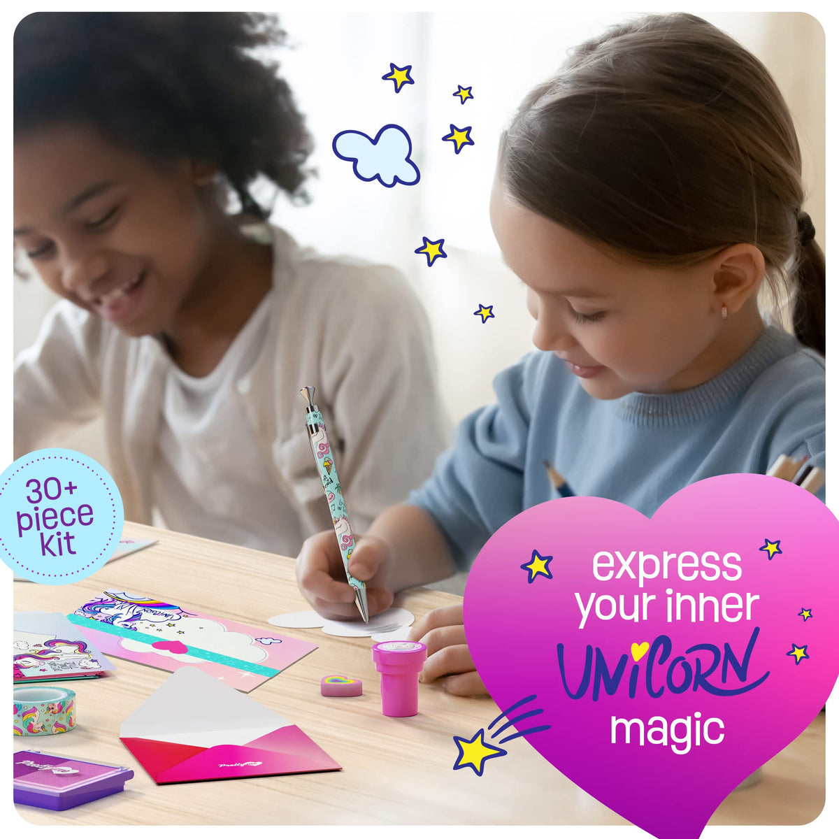 Pretty Me Unicorn Stationery Set for Kids – Gift for Girls Aged 6–12
