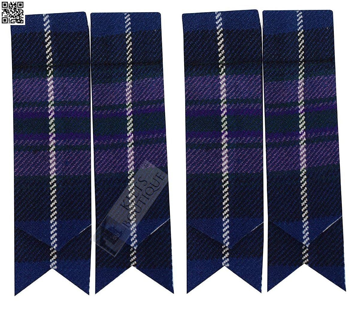 Pride Of Scotland Tartan Traditional Scottish Men's Kilt Outfit , Sporran , Flashes ,Fly plaid & Brooch