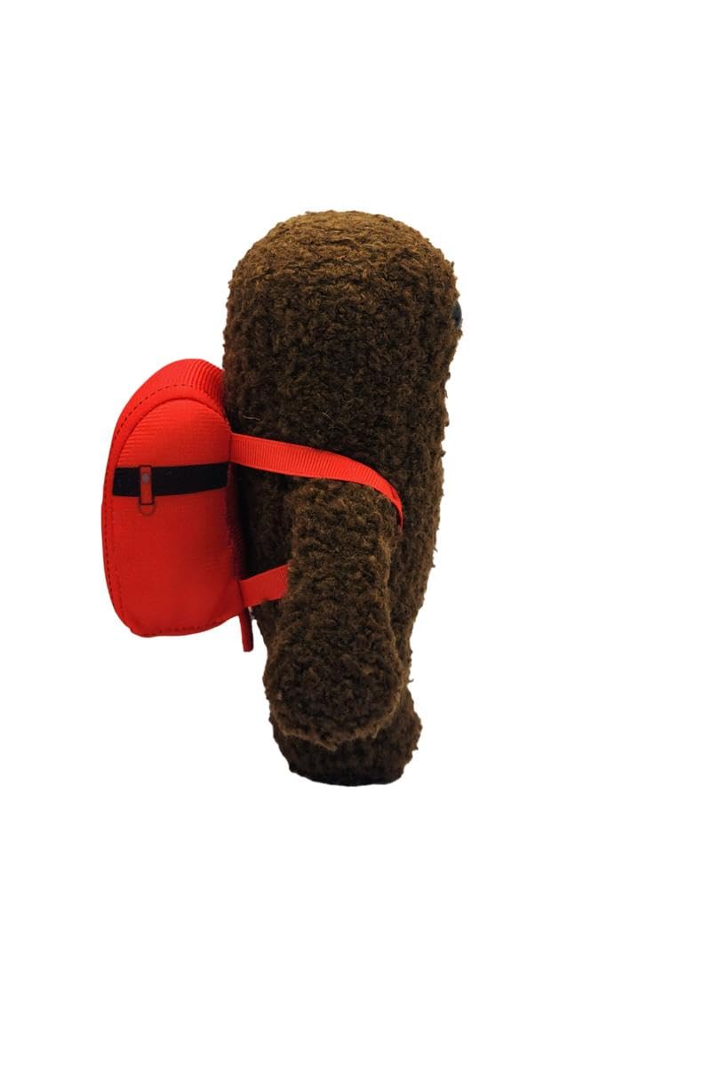 Prime Collectibles Domo 6.5 Inch Plush with Backpack – Official Collectible Soft Toy