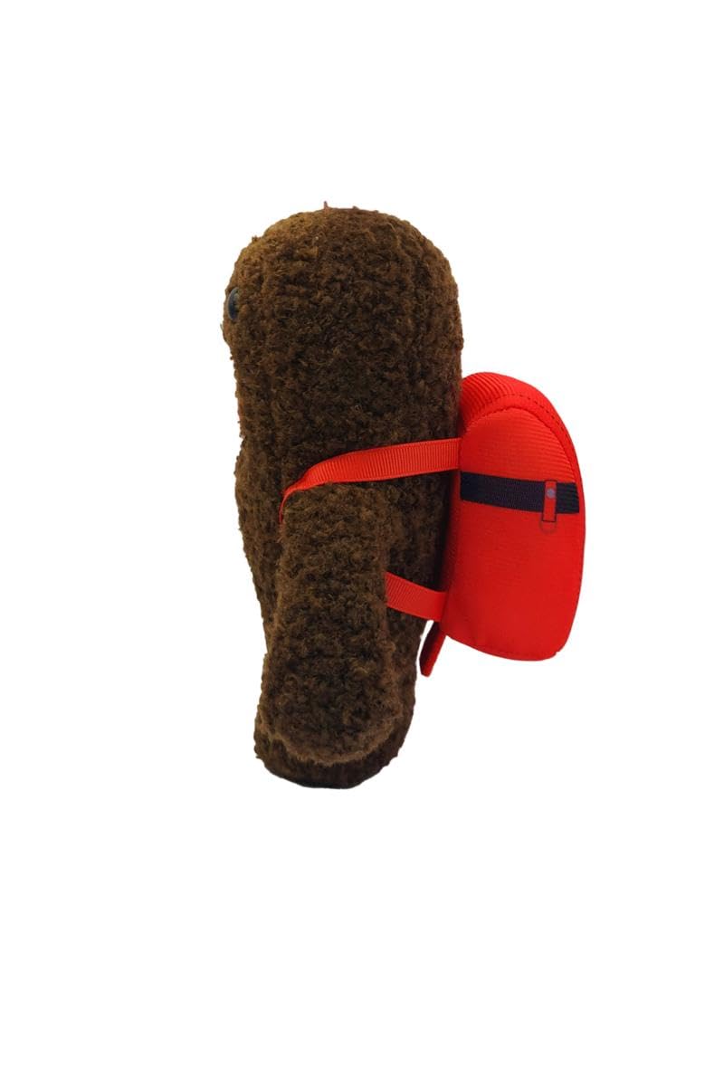 Prime Collectibles Domo 6.5 Inch Plush with Backpack – Official Collectible Soft Toy