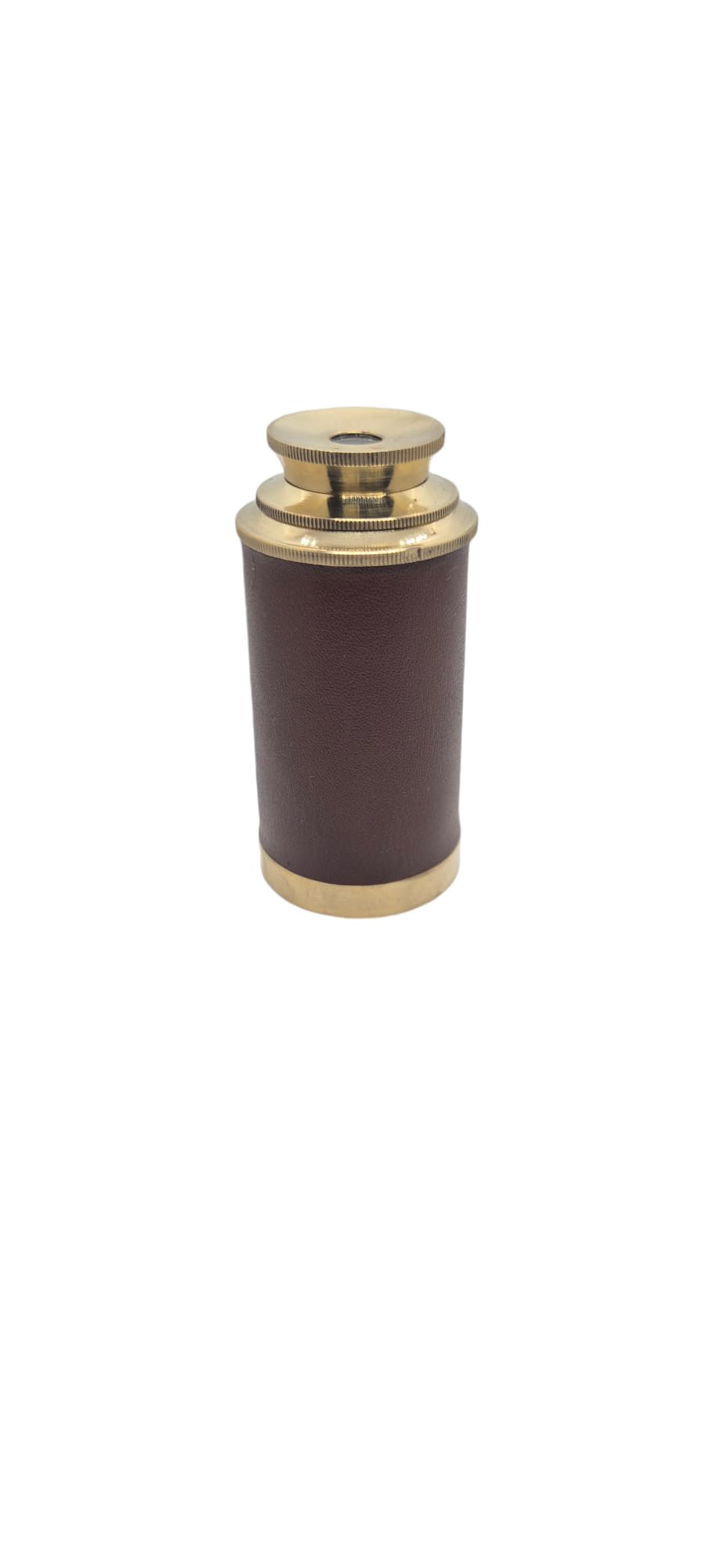 Prime NAUTICAL 6-Inch Brass Spyglass | Collapsible Handheld Telescope