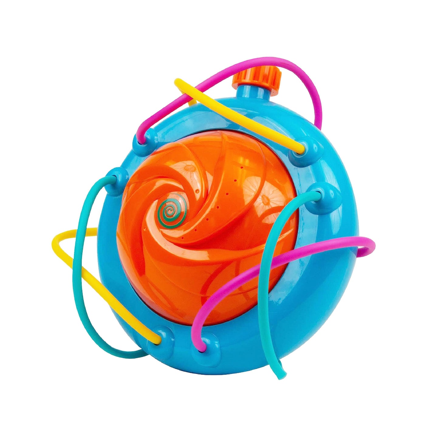 Prime Time Hydro Swirl Spinning Sprinkler – Backyard Water Fun (Color May Vary)