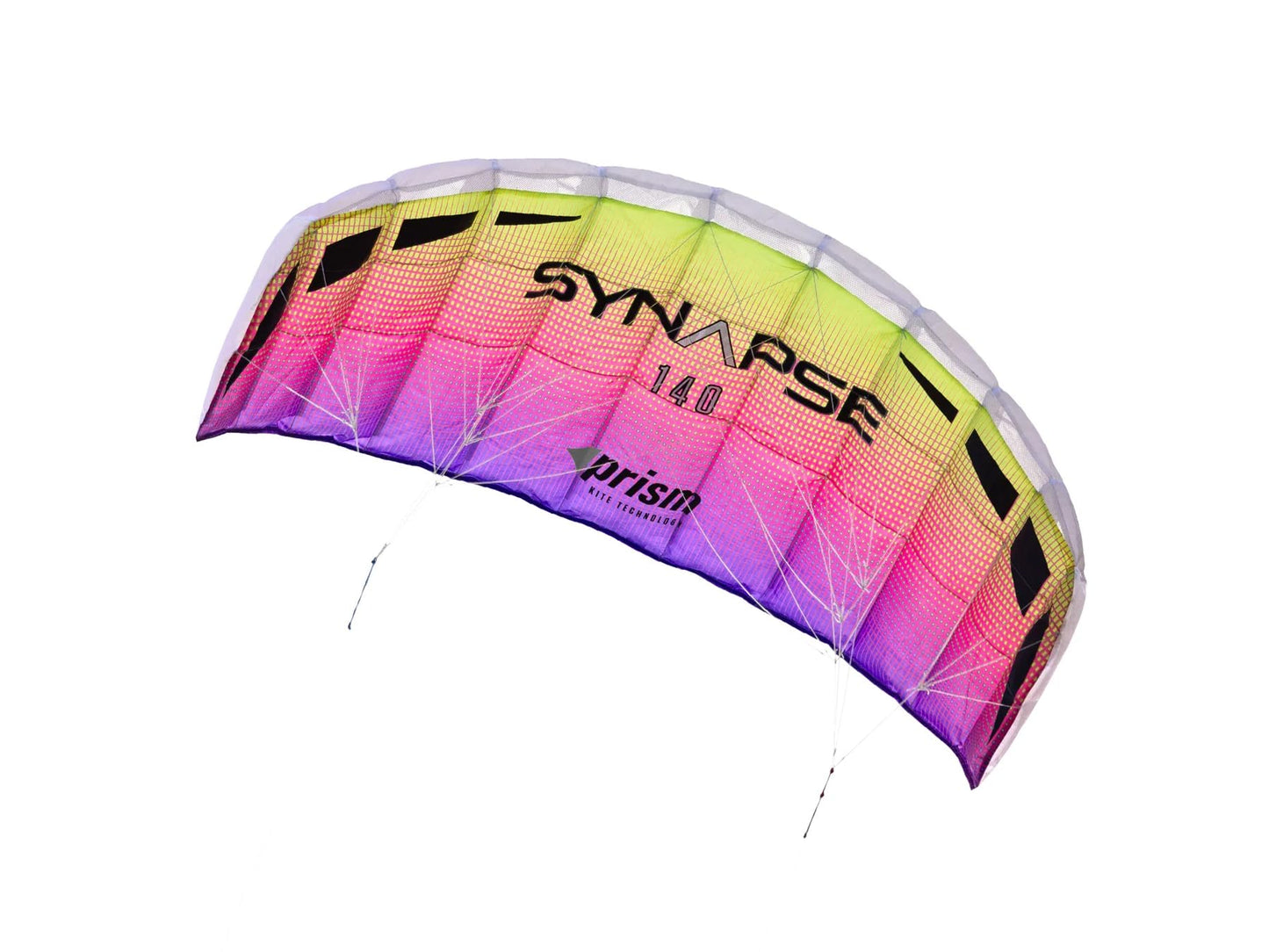 Prism Synapse 140 Dual-Line Parafoil Kite | Ideal Entry-Level Kiting for Kids & Adults – Plasma