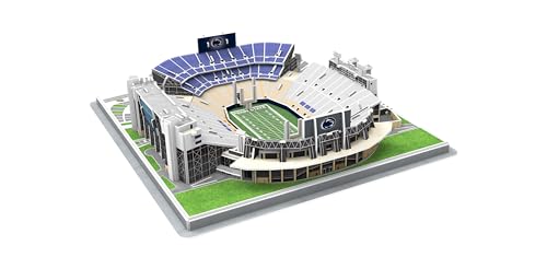 Pro-Lion Beaver Stadium 3D Jigsaw Puzzle – 134 Pieces | Penn State Nittany Lions NCAA Building Kit