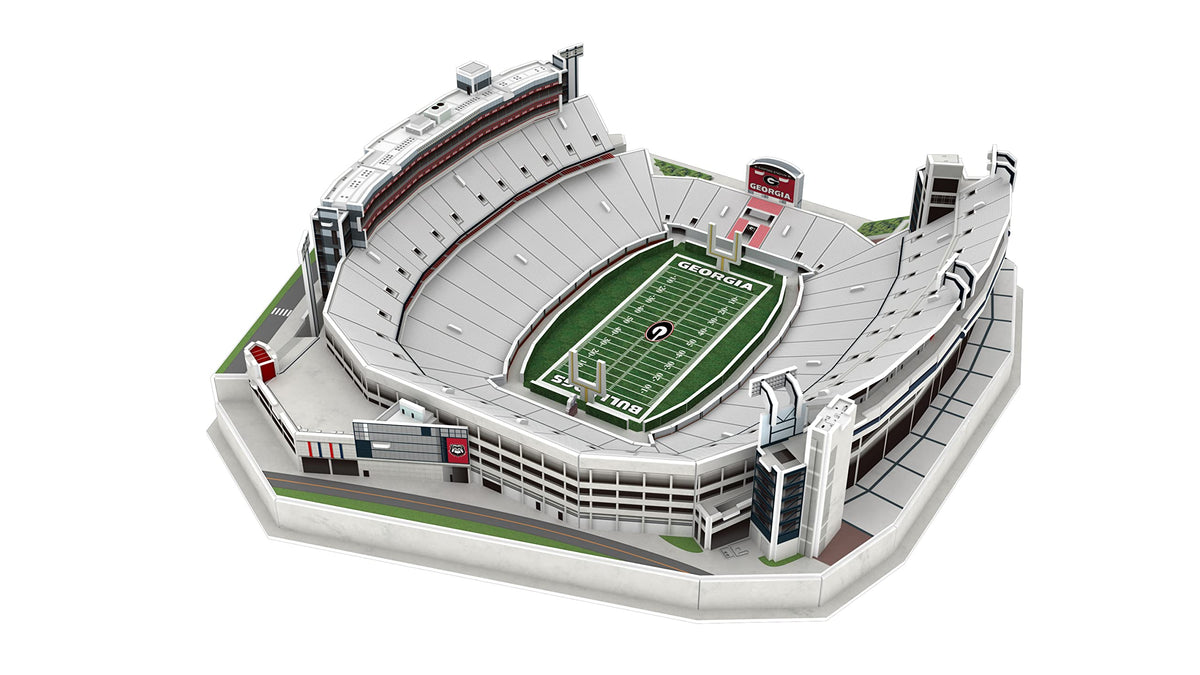 Pro-Lion Sanford Stadium 3D Puzzle – Licensed Georgia Bulldogs Building Kit (93 Pieces)