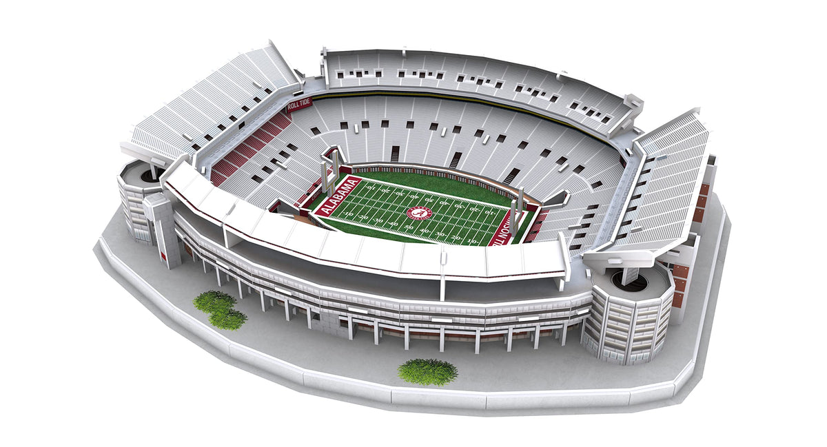 Pro-Lion Bryant-Denny Stadium 3D Puzzle – 139 Pieces | Official Alabama Crimson Tide Gift