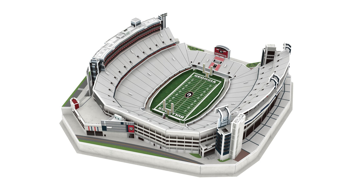 Pro-Lion Sanford Stadium 3D Puzzle – Licensed Georgia Bulldogs Building Kit (93 Pieces)