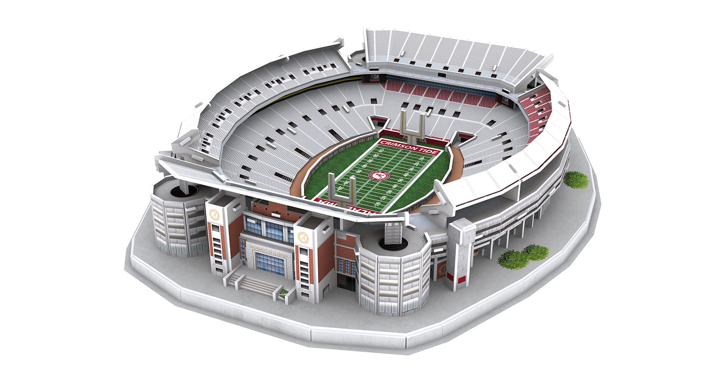 Pro-Lion Bryant-Denny Stadium 3D Puzzle – 139 Pieces | Official Alabama Crimson Tide Gift