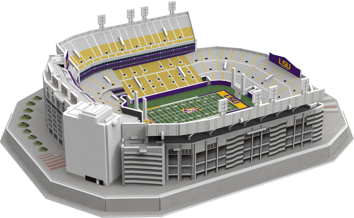 Pro-Lion Tiger Stadium 3D Jigsaw Puzzle – 88 Pieces | LSU Tigers Gift