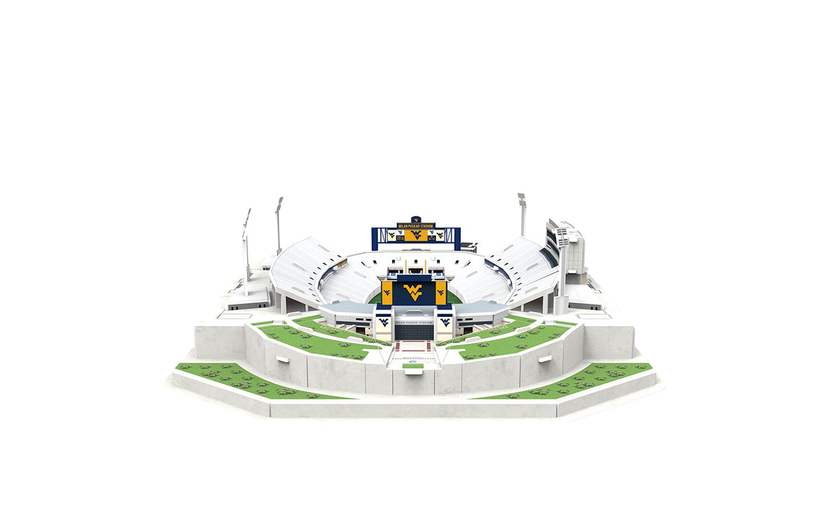 Pro-Lion Milan Puskar Stadium 3D Jigsaw Puzzle – 120 Pieces | WVU Mountaineers Fans Gift