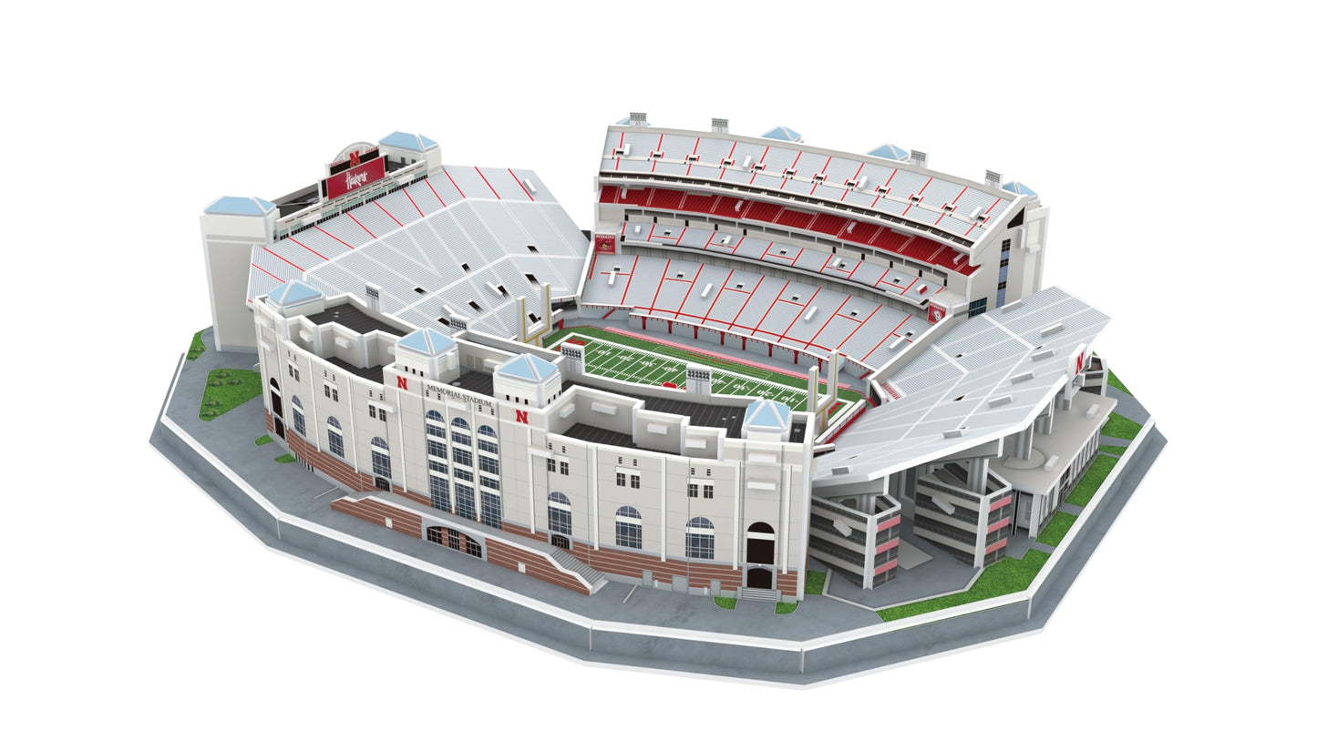 Pro-Lion 3D Jigsaw Puzzle – Memorial Stadium Lincoln, Nebraska (162 Pieces)
