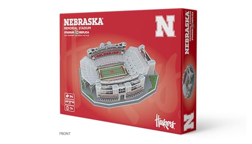 Pro-Lion 3D Jigsaw Puzzle – Memorial Stadium Lincoln, Nebraska (162 Pieces)