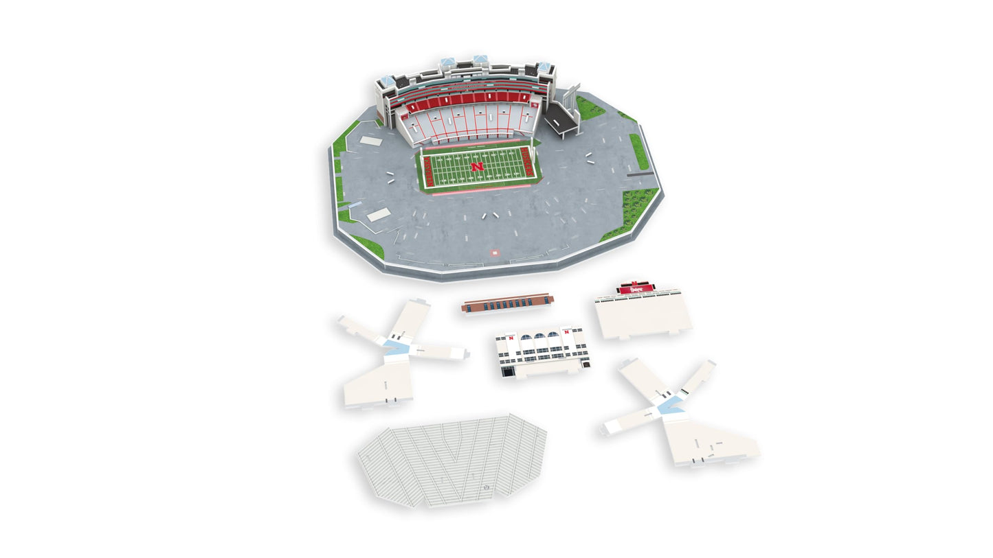 Pro-Lion 3D Jigsaw Puzzle – Memorial Stadium Lincoln, Nebraska (162 Pieces)
