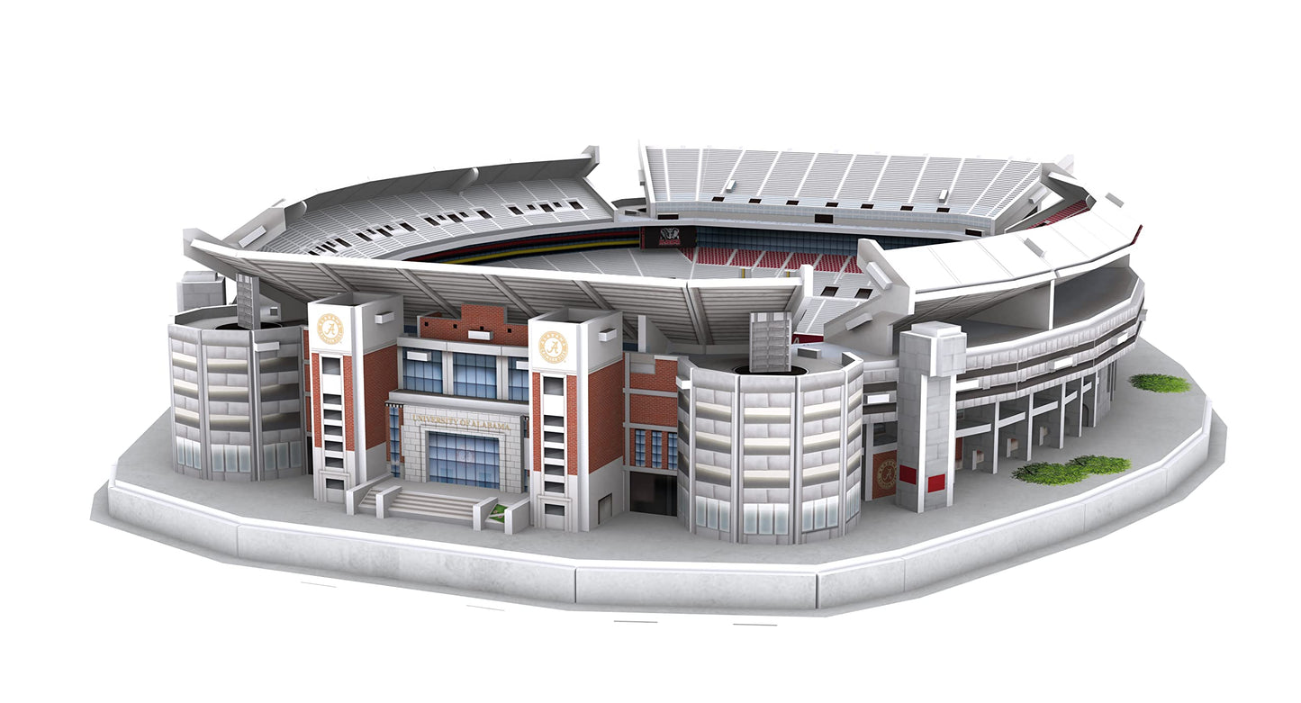 Pro-Lion Bryant-Denny Stadium 3D Puzzle – 139 Pieces | Official Alabama Crimson Tide Gift