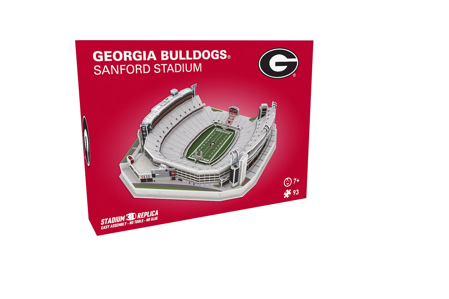 Pro-Lion Sanford Stadium 3D Puzzle – Licensed Georgia Bulldogs Building Kit (93 Pieces)