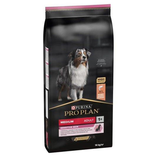 Pro Plan Dog Medium Sensitive Skin Salm