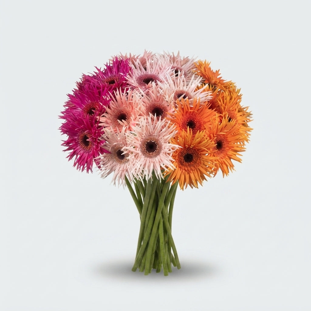 Gerbera Large Spider Mixed