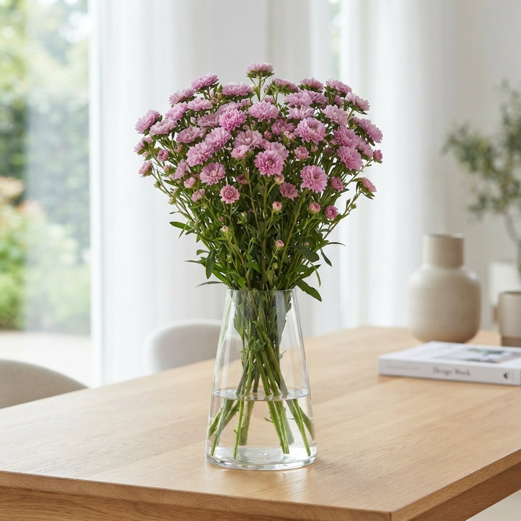 Double Purple Aster ‘Nachtvlinder Ivon’ – 80cm Stems