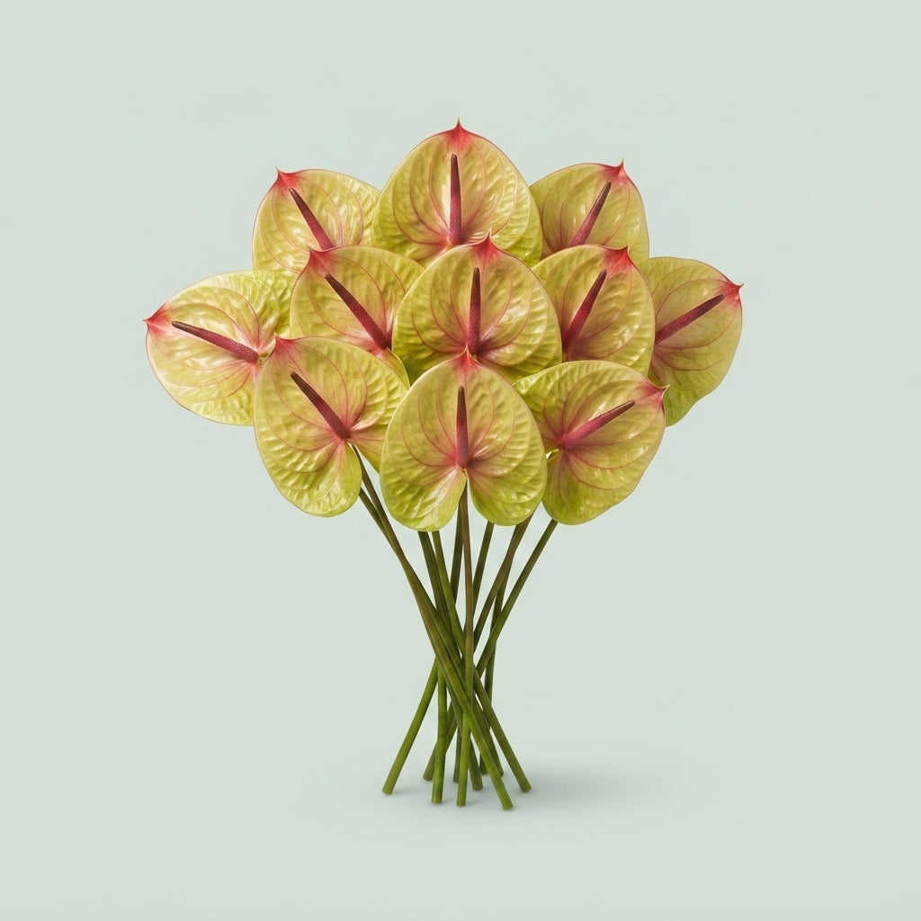Anthurium Tequila Cut Flowers – 45cm Stems