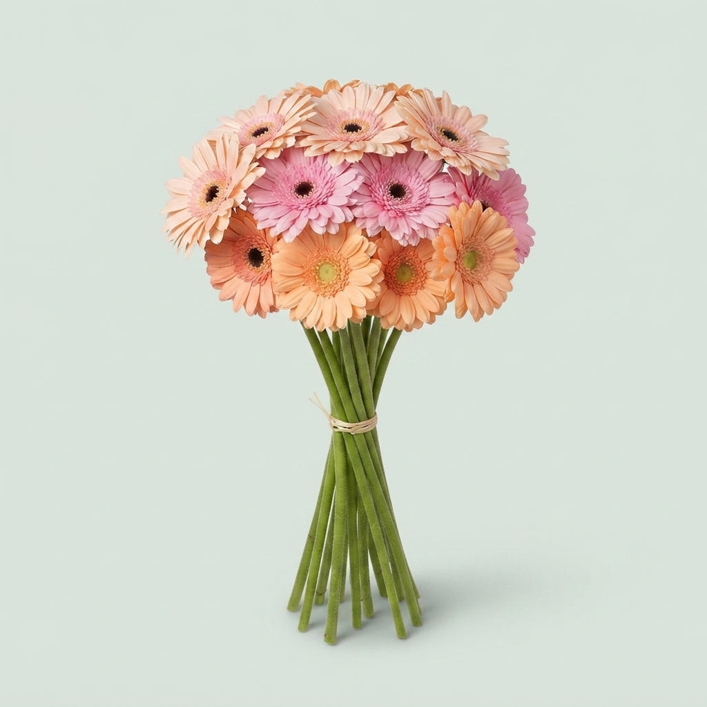 Gerbera Large Pastel Mixed