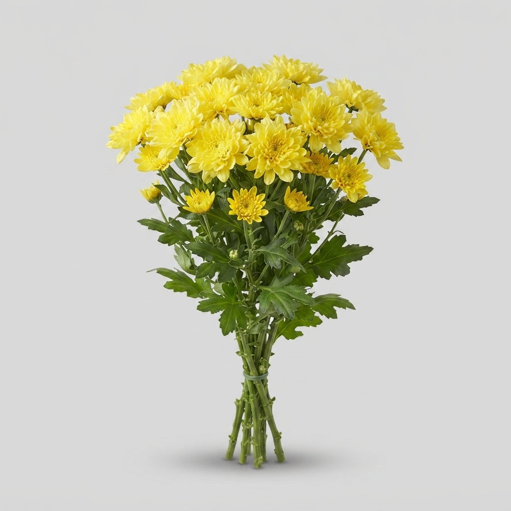 Spray Chrysanthemum - Chrysanthemum - Pina Colada Yellow