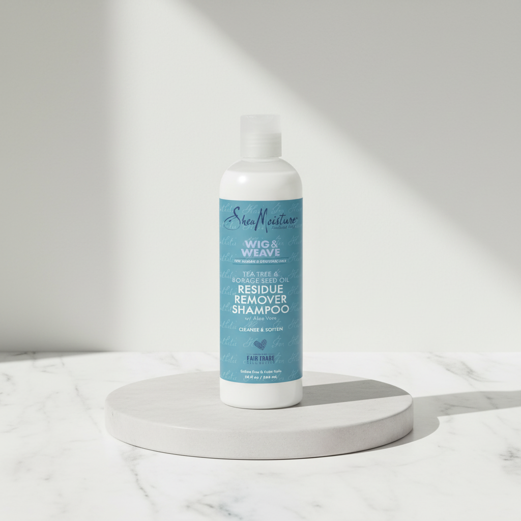 Shea Moisture Wig & Weave Residue Remover Shampoo 13 oz / 384 ml - For Wigs, Weaves & Natural Hair