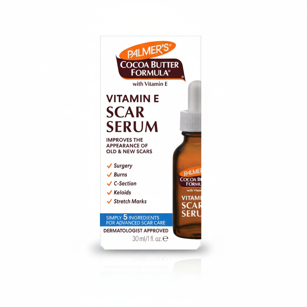 Palmer's Cocoa Butter Scar Serum 1oz for Scars and Dark Spots
