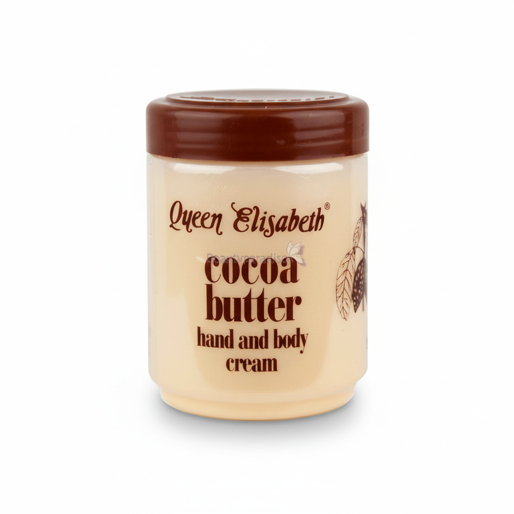 Queen Elisabeth Cocoa Butter Hand and Body Cream Intense Hydration & Nourishment