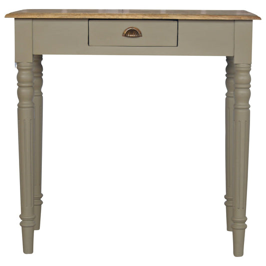 Hand Painted Writing Desk | Hand-Painted Solid Mango Wood