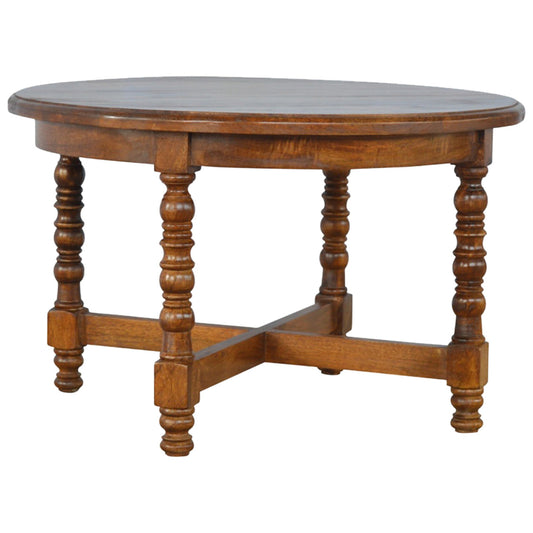 Occasional Round Side Table Accent Piece