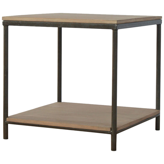 Mango Wood Side Table Accent Piece