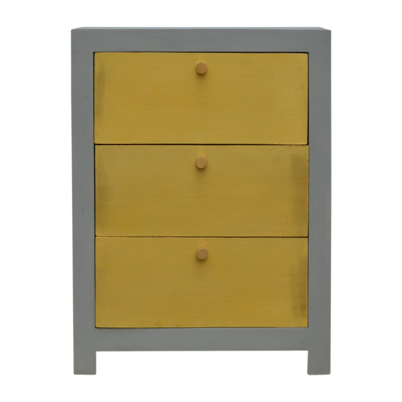 Gold x Cement Bedside