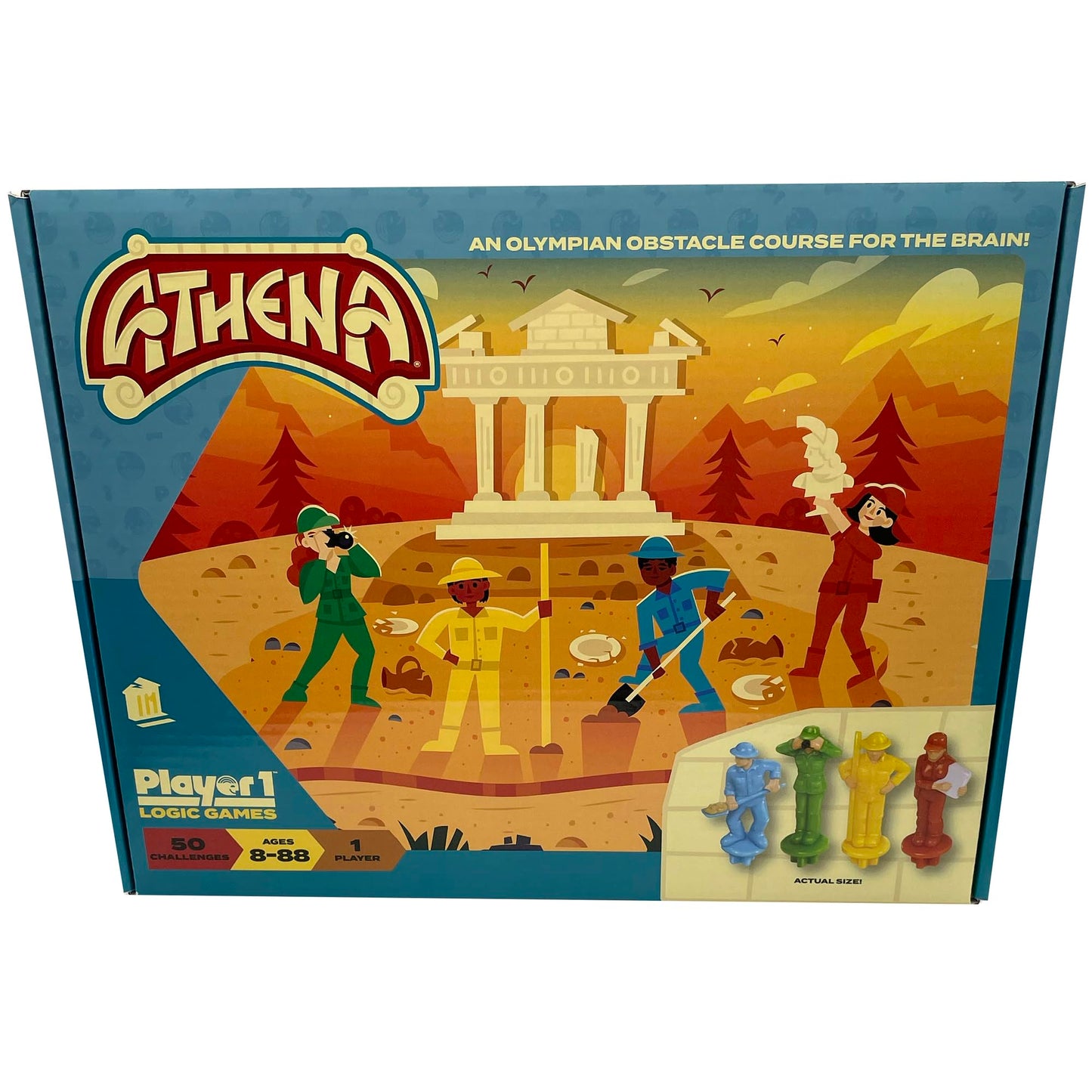 Project Genius Athena – Single Player Logic Game with 50 Challenges | Ages 8+