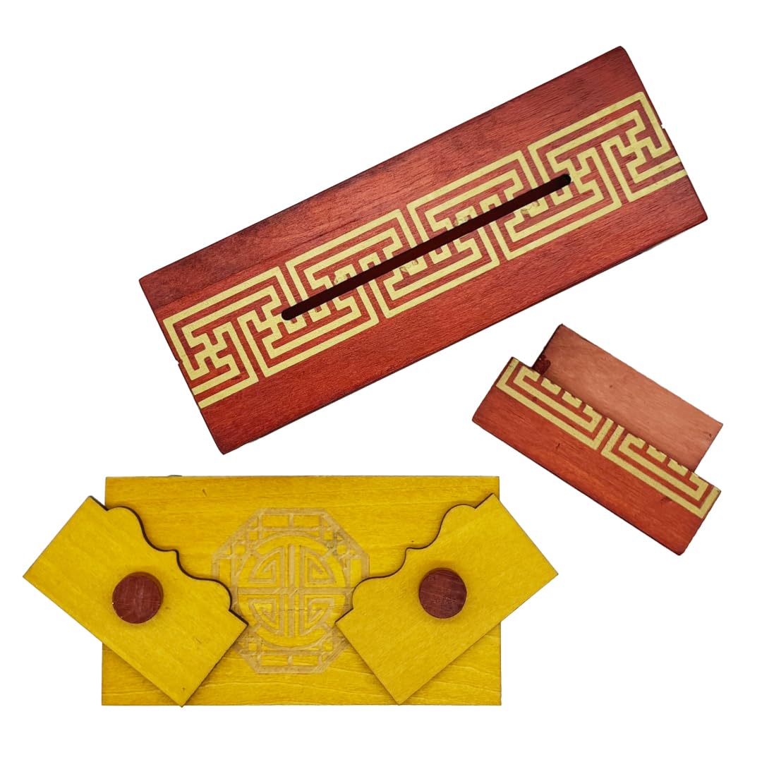 Project Genius Emperor’s Chest: Classic Wooden Brainteaser Puzzle Box