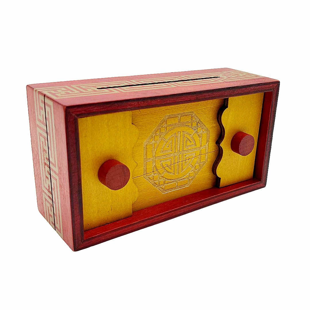 Project Genius Emperor’s Chest: Classic Wooden Brainteaser Puzzle Box