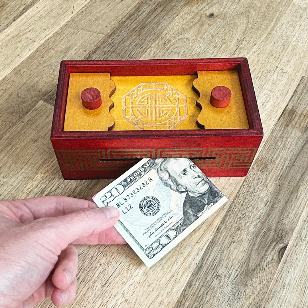 Project Genius Emperor’s Chest: Classic Wooden Brainteaser Puzzle Box