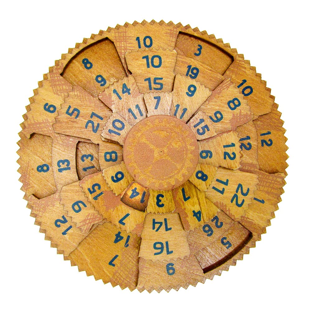 Project Genius Grecian Computer Puzzle – Mechanical Math Brainteaser by True Genius Series