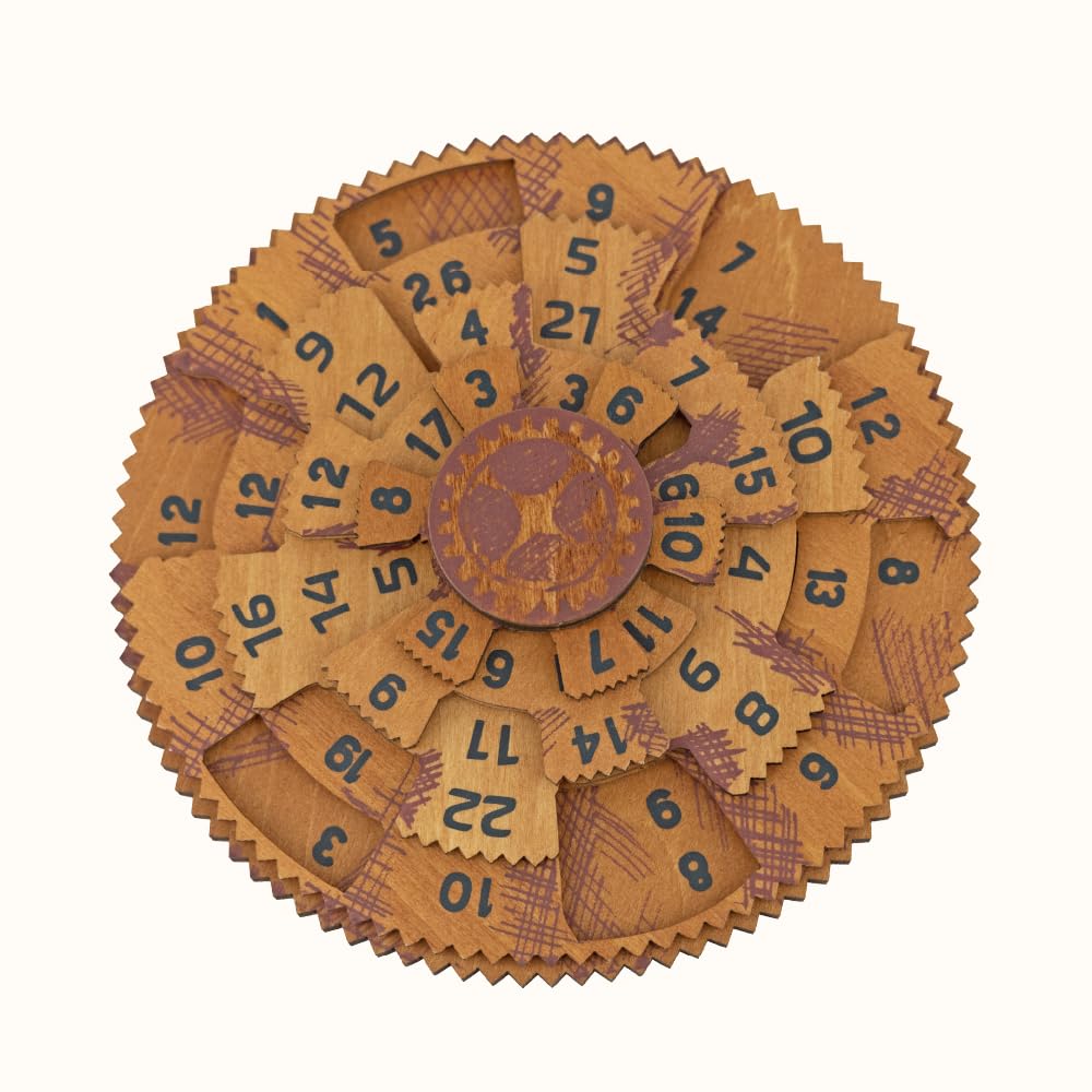 Project Genius Grecian Computer Puzzle – Mechanical Math Brainteaser by True Genius Series