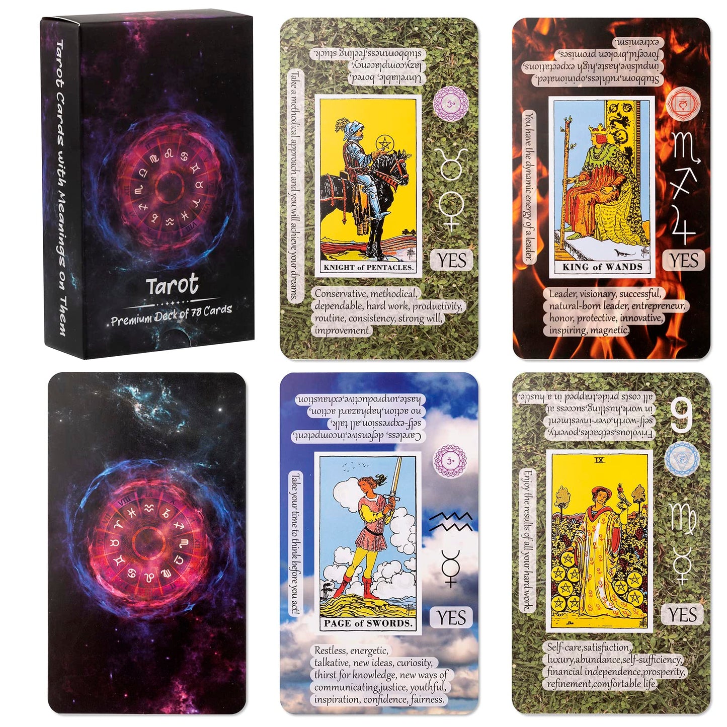 Prophet Tarot Cards with Meanings on Them | Beginner Tarot Deck