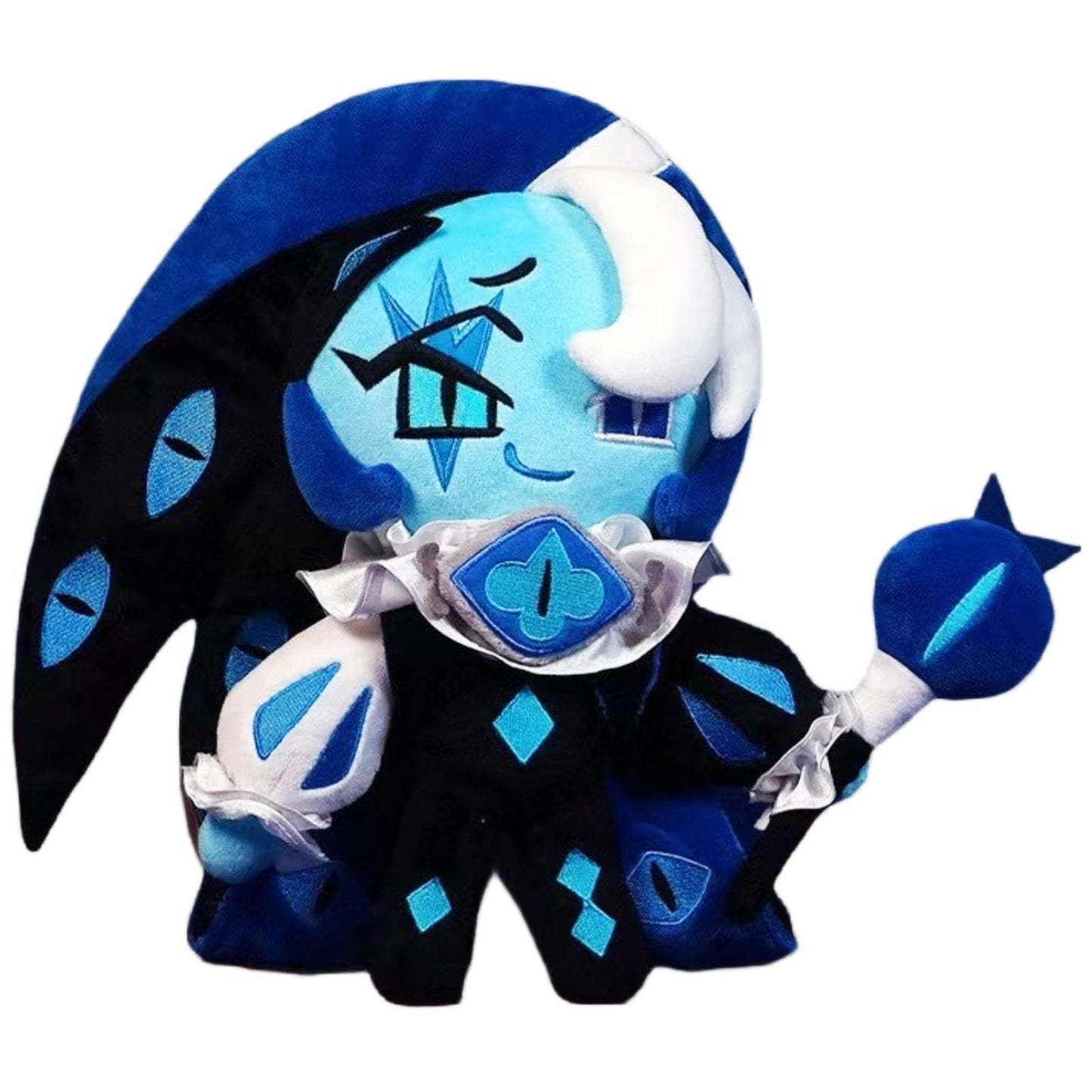PRWLGFB Shadow Milk Cookie Plush Toy – 9.8'' Cute Desk Companion for Gamers